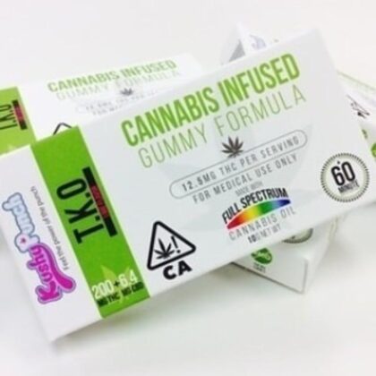 Kushy Punch (T.K.O) Cannabis Infused Gummies