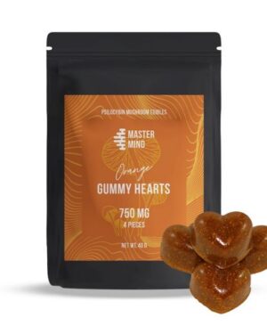 MasterMind – Orange gummy Hearts 3000mg