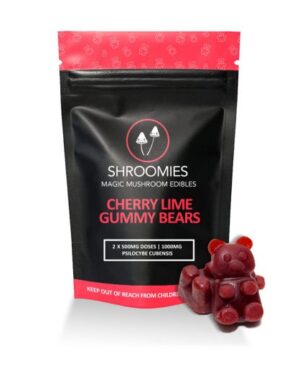 Shroomies – Cherry Lime Gummy Bears 1000mg
