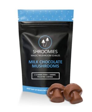 Shroomies – Milk Chocolate Mushrooms 1000mg