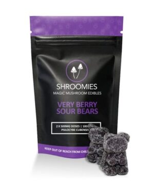 Shroomies – Very Berry Sour Bears 1000mg