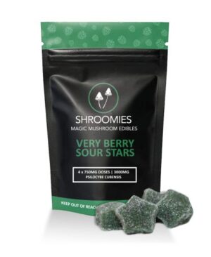 Shroomies – Very Berry Sour Stars 3000mg